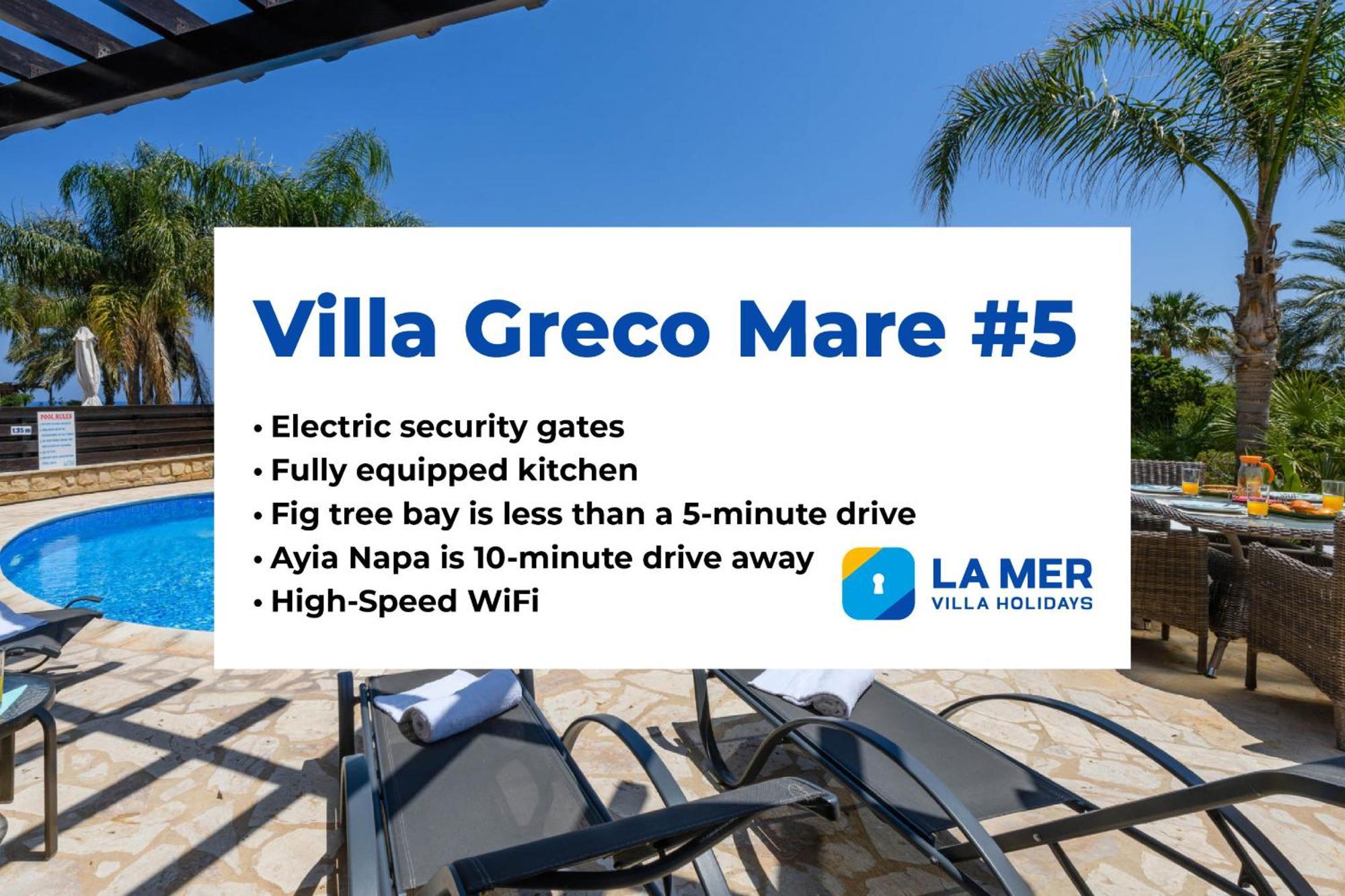 Greco Mare Villas Protaras Esterno foto